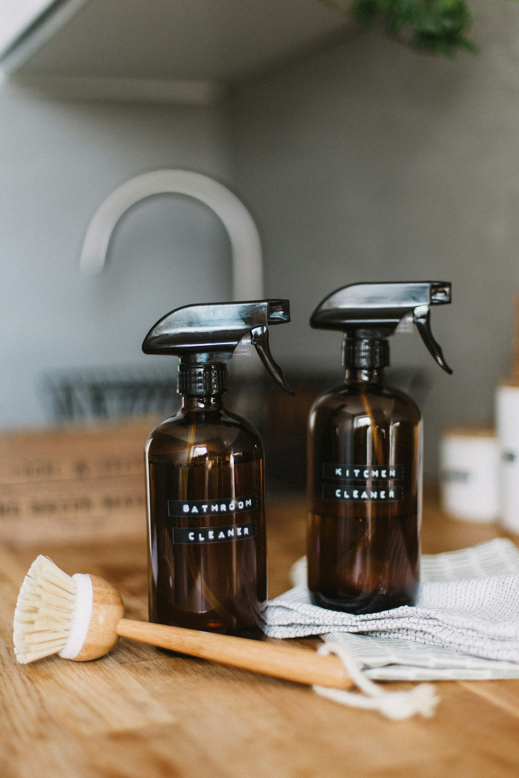 All-purpose cleaning spray bottles